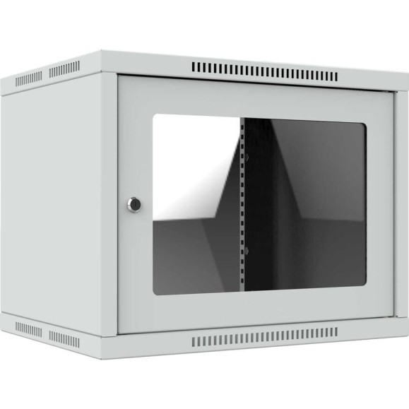 Шкаф телекоммуникационный настенный 44ММ ШТНС-9U-600-650-С-RAL7035 44.03.00024 Шкаф телекоммуникационный настенный 44ММ ШТНС-9U-600-650-С-RAL7035 44.03.00024
