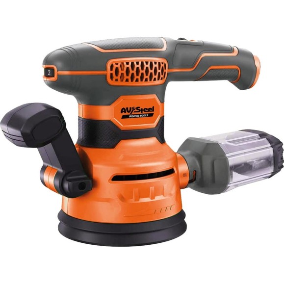 Машина шлифовальная эксцентриковая AV Steel AV-OS 125/450 AV-962210 Машина шлифовальная эксцентриковая AV Steel AV-OS 125/450 AV-962210