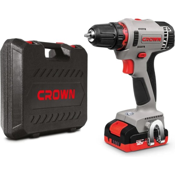 Аккумуляторная дрель-шуруповерт CROWN CT21081H-2 BMC Аккумуляторная дрель-шуруповерт CROWN CT21081H-2 BMC