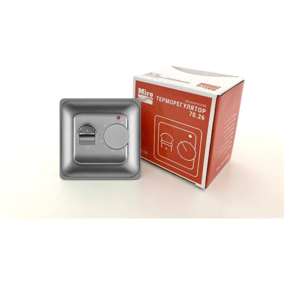 Терморегулятор Miro RTC 70.26 gray 2474 Терморегулятор Miro RTC 70.26 gray 2474