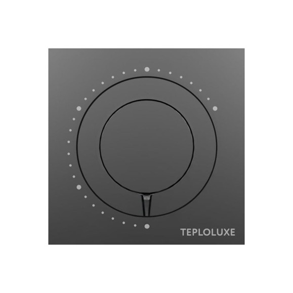 Терморегулятор механический Теплолюкс Solus черный 100037059700