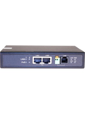 Удлинитель Ethernet (VDSL) на 2 порта до 3000м с функцией PoE TR-IP2PoE OSNOVO 10587 Удлинитель Ethernet (VDSL) на 2 порта до 3000м с функцией PoE TR-IP2PoE OSNOVO 10587