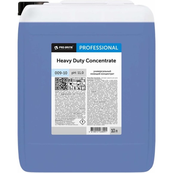 Универсальный моющий концентрат PRO-BRITE HEAVY DUTY Concentrate 10 л 009-10