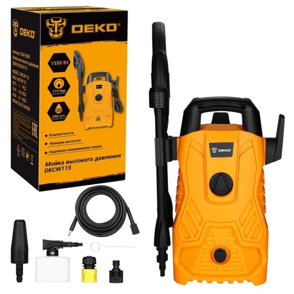 Мойка высокого давления DEKO DKCW115 084-2040 Мойка высокого давления DEKO DKCW115 084-2040