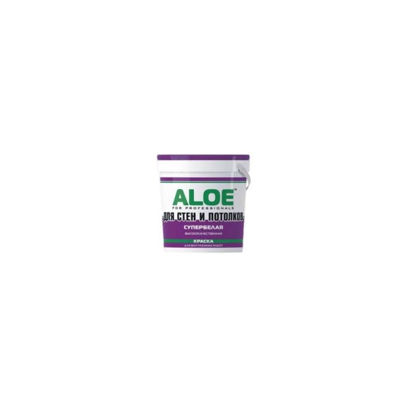Краска ALOE ВДАК для стен и потолков с/б 7 кг 8535 Краска ALOE ВДАК для стен и потолков с/б 7 кг 8535