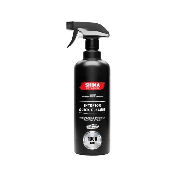 Универсальный очиститель поверхностей SHIMA DETAILER "INTERIOR QUICK CLEANER" 1 L 4610326360809