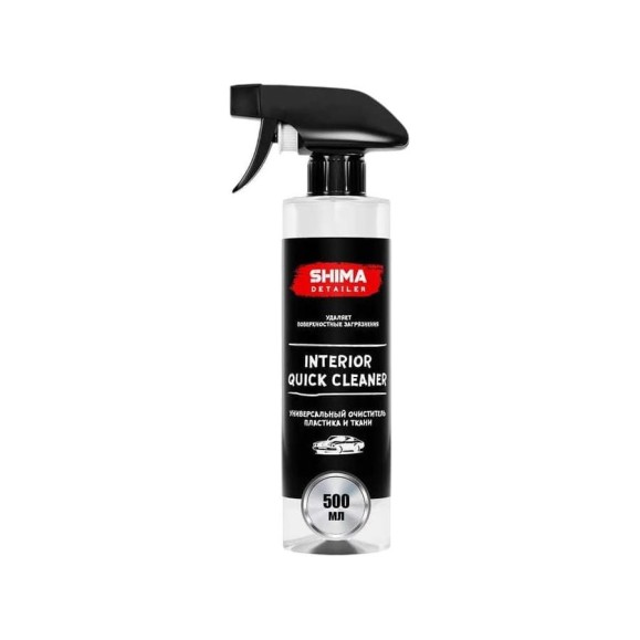 Универсальный очиститель поверхностей SHIMA DETAILER "INTERIOR QUICK CLEANER" 500 ml 4610326360793