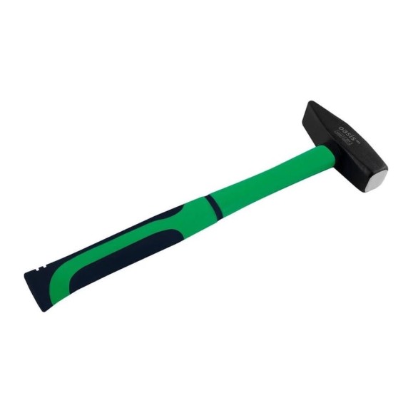 Молоток слесарный с обрезиненной фибергласовой рукояткой OASIS Eco 1000г 103010602007 Молоток слесарный с обрезиненной фибергласовой рукояткой OASIS Eco 1000г 103010602007