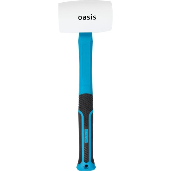 Киянка резиновая OASIS (белая) с фибергласовой рукояткой 680г 103010901006 Киянка резиновая OASIS (белая) с фибергласовой рукояткой 680г 103010901006