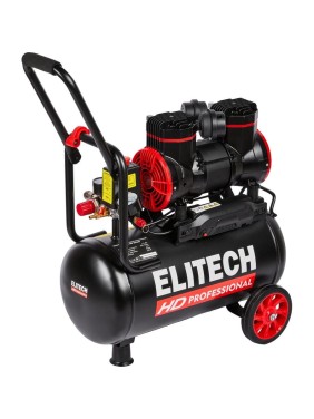 Компрессор безмасляный малошумный Elitech ACF 300-24S 204539