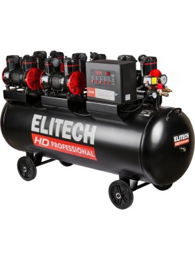 Безмасляный малошумный компрессор Elitech ACF 1500-300S HD 206468