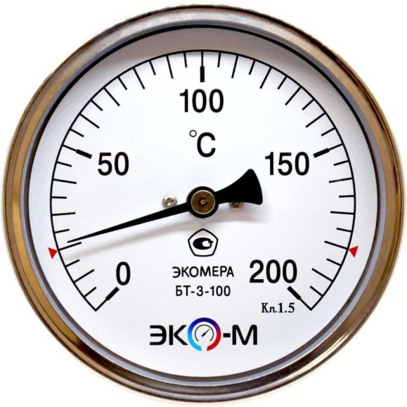 Термометр коррозионностойкий ЭКО-М ЭКОМЕРА БТ-3-100, 200С, L=100 БТ-3-100-200С-L100 Термометр коррозионностойкий ЭКО-М ЭКОМЕРА БТ-3-100, 200С, L=100 БТ-3-100-200С-L100
