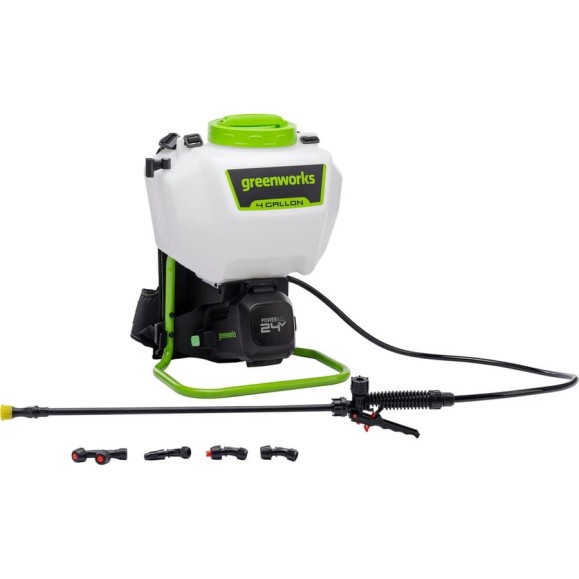 Опрыскиватель аккумуляторный GreenWorks G24BPSII, 24V, c 1хАКБ 2Ач и ЗУ 5300307UA Опрыскиватель аккумуляторный GreenWorks G24BPSII, 24V, c 1хАКБ 2Ач и ЗУ 5300307UA