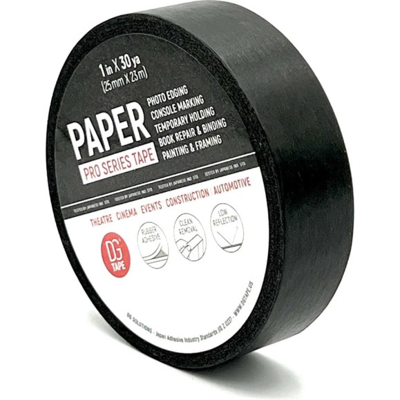 Клейкая лента бумажная DGTAPE Masking Tape Professional черная 25мм х 23м MTP2523B Клейкая лента бумажная DGTAPE Masking Tape Professional черная 25мм х 23м MTP2523B