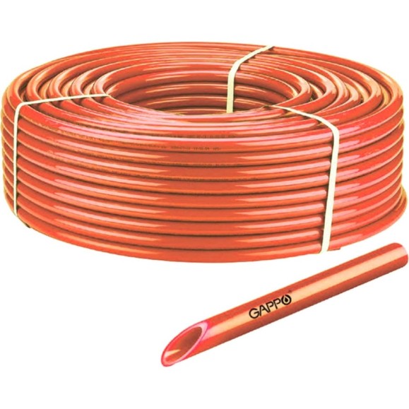 Труба PEX/EVOH с кислородным барьером Gappo 16x2,2 200 метров (уп. из 200 м) G1375 Труба PEX/EVOH с кислородным барьером Gappo 16x2,2 200 метров (уп. из 200 м) G1375