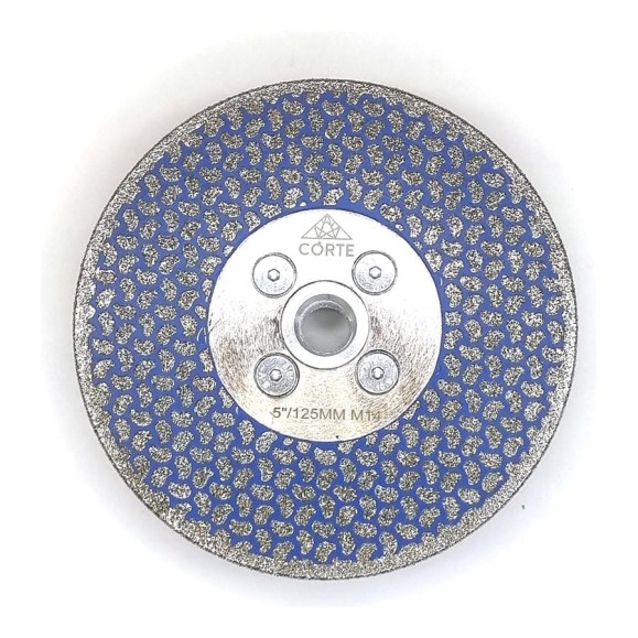 Диск алмазный для УШМ CORTE шлифовально отрезной M14 125 мм ELECTROPLATED BEAN EBFD125