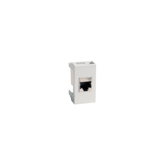 Розетка DKC RJ 45, кат.5E, экранированная, Viva, 1 модуль, серая, 1 шт. 45148 Розетка DKC RJ 45, кат.5E, экранированная, Viva, 1 модуль, серая, 1 шт. 45148