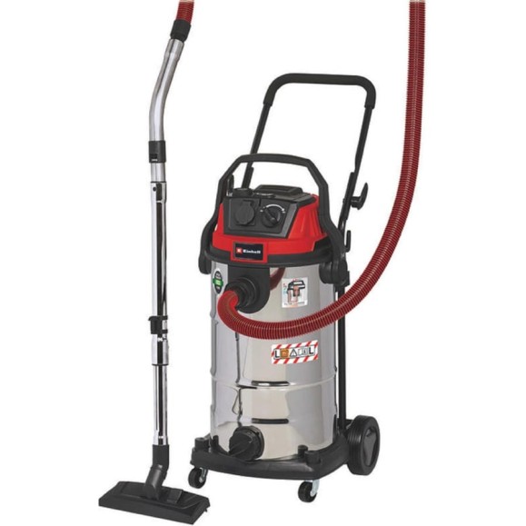 Пылесос строительный Einhell TE-VC 2340 SACL, 1500Вт, 225мбар, 40л, очистка фильтра, розетка 2342470 Пылесос строительный Einhell TE-VC 2340 SACL, 1500Вт, 225мбар, 40л, очистка фильтра, розетка 2342470