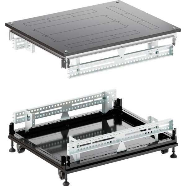 Крыша основание преперфорированные DKC IT CQE 800x600, RAL9005 RBIT806F