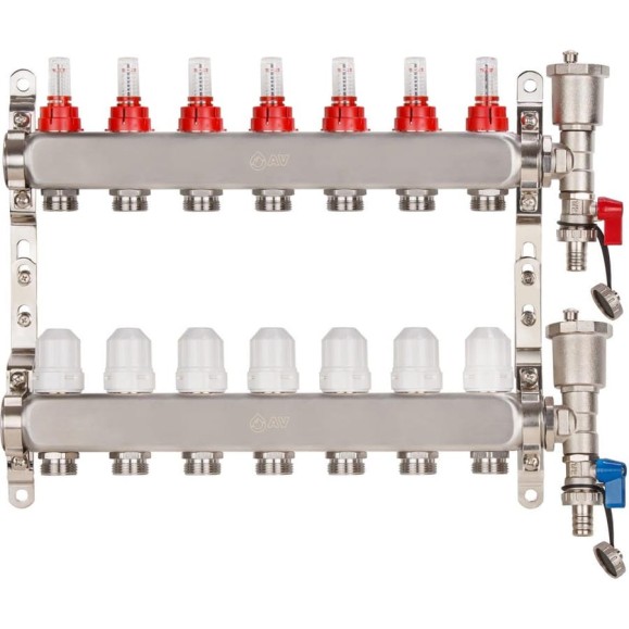 Коллекторная группа AV Engineering AVE136, 7 выходов AVE13600107Kplus Коллекторная группа AV Engineering AVE136, 7 выходов AVE13600107Kplus