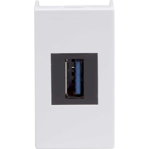 Розетка DKC USB 3.0, Viva, белая, 1 модуль 1 ШТ 43018 Розетка DKC USB 3.0, Viva, белая, 1 модуль 1 ШТ 43018