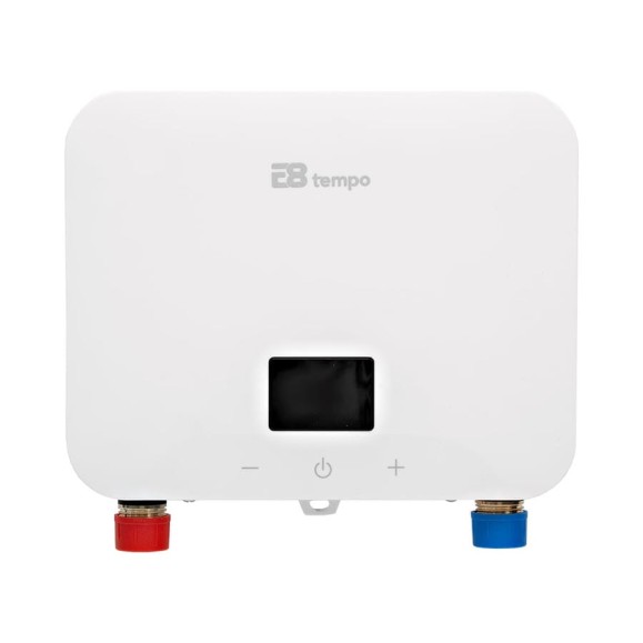 Проточный электрический водонагреватель Е8tempo KLE60 (Белый пластик) E8KLE60W