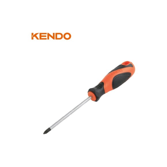Отвертка KENDO PH3×200 мм 20137 Отвертка KENDO PH3×200 мм 20137