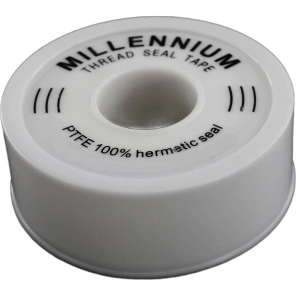 ФУМ-лента Millennium 12 ммх0,10 ммх10 м, белая FLMW1001 ФУМ-лента Millennium 12 ммх0,10 ммх10 м, белая FLMW1001