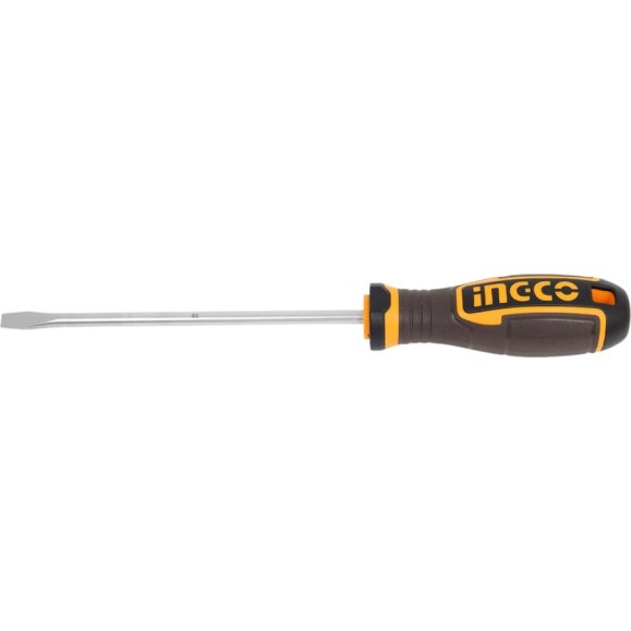 Плоская отвертка INGCO SL6.5х150 мм HSDSL6150 Плоская отвертка INGCO SL6.5х150 мм HSDSL6150