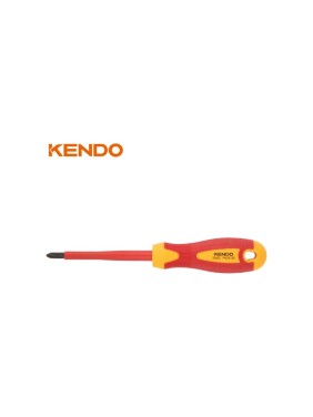 Диэлектрическая отвертка KENDO VDE PH2х100 мм 20423