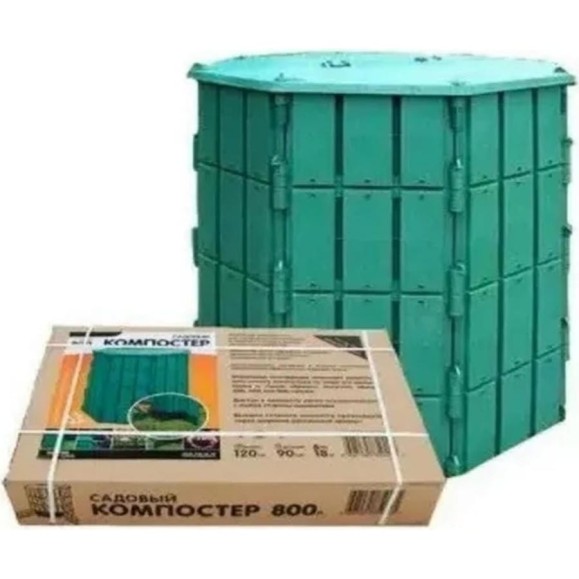 Компостер с крышкой и дном BlackWeld 800л 140160 Компостер с крышкой и дном BlackWeld 800л 140160