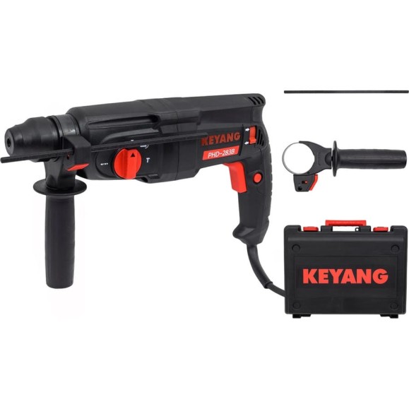 Перфоратор KEYANG PHD-283B 800 Вт, 3,2 Дж, 4000 уд/мин Перфоратор KEYANG PHD-283B 800 Вт, 3,2 Дж, 4000 уд/мин