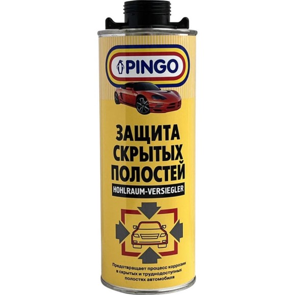 Защита скрытых полостей Pingo евробаллон 1 литр 87010-1 Защита скрытых полостей Pingo евробаллон 1 литр 87010-1
