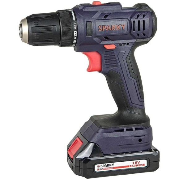 Аккумуляторная дрель-шуруповерт SPARKY BR2 18Li-C HD 14000195157