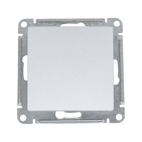 1 клавишный переключатель Systeme Electric Atlasdesign aqua алюминий ip44, сх.6, 10ах ATN440361