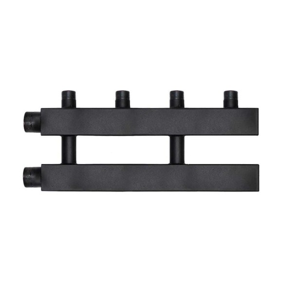 Коллектор для котла 1 1/2" × 1" наружная резьба 125 мм дублер 2 контура Millennium MKD25140.2M Коллектор для котла 1 1/2" × 1" наружная резьба 125 мм дублер 2 контура Millennium MKD25140.2M