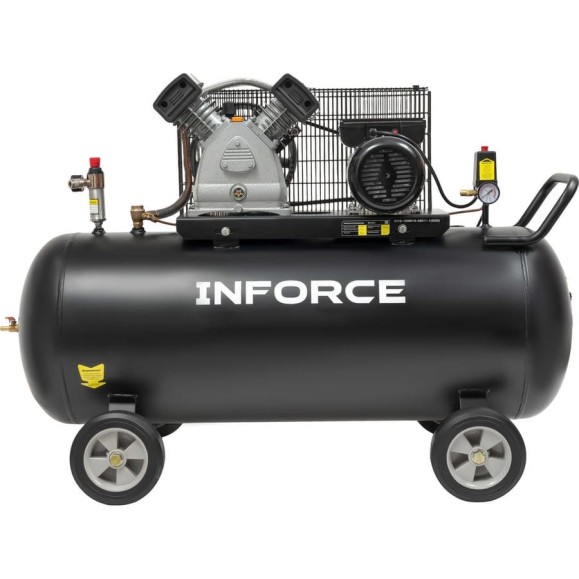 Ременной компрессор (200 л; 10 бар; 412 л/мин) Inforce BCX-200L Ременной компрессор (200 л; 10 бар; 412 л/мин) Inforce BCX-200L