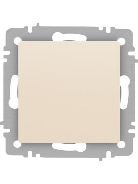 Переключатель Intro Accent 610302 10А250В, IP20, СУ, AL/CU, слоновая кость Б0063455