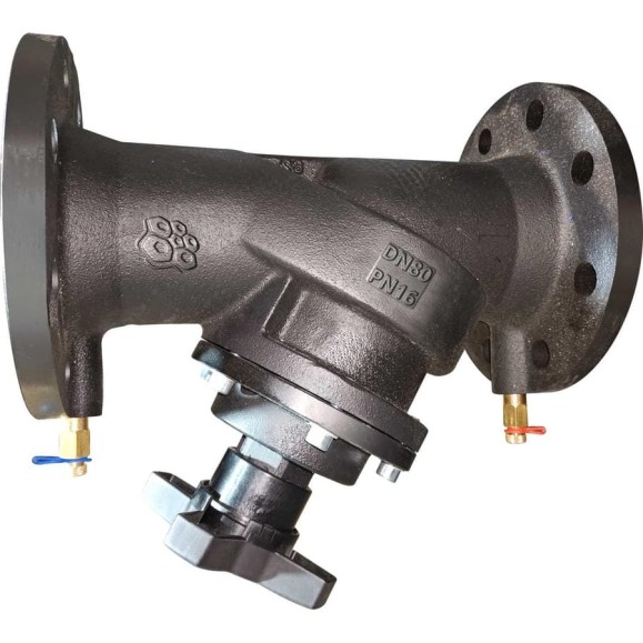 Клапан балансировочный RUSHWORK РАШВОРК, DN050, PN16, корпус - чугун GJS-400-15 (GGG40), клапан - нерж. сталь CF8, уплотнение - EPDM, Ф/Ф 347-050-16 Клапан балансировочный RUSHWORK РАШВОРК, DN050, PN16, корпус - чугун GJS-400-15 (GGG40), клапан - нерж. сталь CF8, уплотнение - EPDM, Ф/Ф 347-050-16