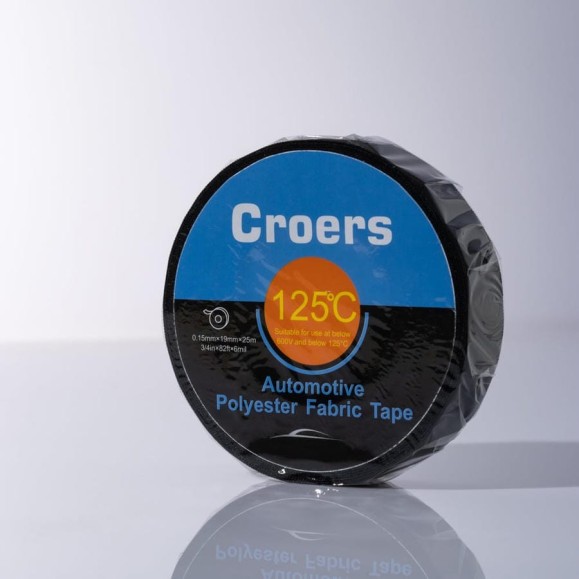 Изолента ХБ Croers 19 мм, 25 м CRS_HB1 Изолента ХБ Croers 19 мм, 25 м CRS_HB1