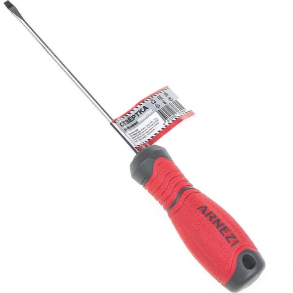 Отвертка ARNEZI Master шлицевая, SL3.0x100 R2001102