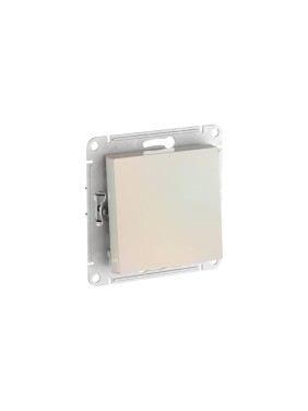 1-клавишный переключатель Systeme Electric ATLASDESIGN, сх.6, 10АХ, мех., быстрозажим. клем., ЖЕМЧУГ ATN000461S