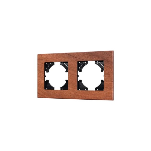 Рамка из натурального дерева Arlight FRM-XSILO-WD-2-NL 1шт 0 050871