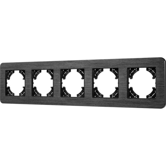Рамка Arlight FRM-AKIRY-AL-5-BK алюминиевая, 1шт 0 049735 Рамка Arlight FRM-AKIRY-AL-5-BK алюминиевая, 1шт 0 049735