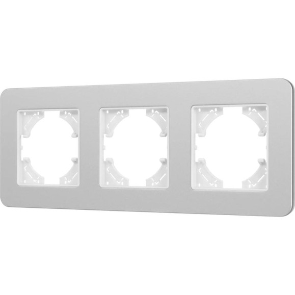 Рамка Arlight FRM-AKIRY-SFAL-3-SR алюминиевая, 1шт 0 049740 Рамка Arlight FRM-AKIRY-SFAL-3-SR алюминиевая, 1шт 0 049740