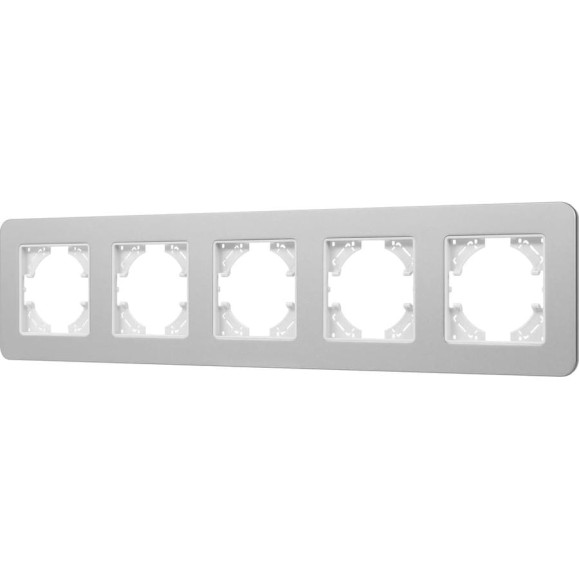 Рамка Arlight FRM-AKIRY-SFAL-5-SR алюминиевая, 1шт 0 049746 Рамка Arlight FRM-AKIRY-SFAL-5-SR алюминиевая, 1шт 0 049746