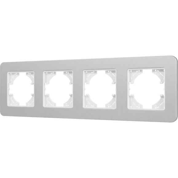 Рамка Arlight FRM-AKIRY-SFAL-4-SR алюминиевая, 1шт 0 049743 Рамка Arlight FRM-AKIRY-SFAL-4-SR алюминиевая, 1шт 0 049743
