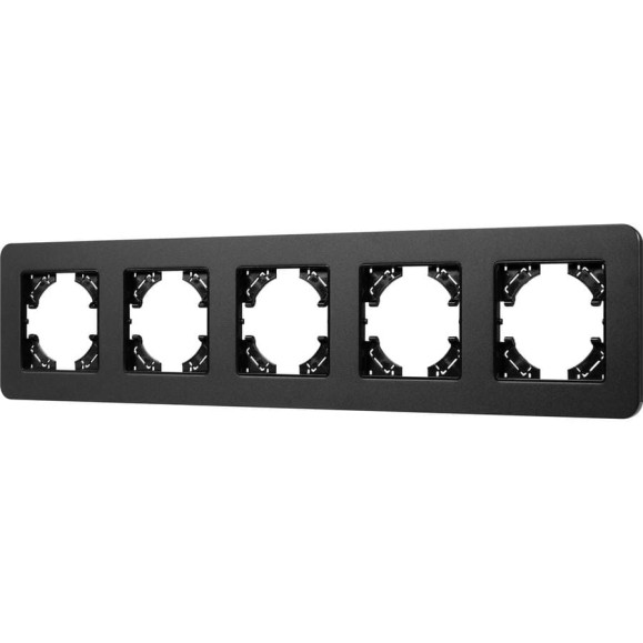 Рамка Arlight FRM-AKIRY-SFAL-5-BK алюминиевая, 1шт 0 049747 Рамка Arlight FRM-AKIRY-SFAL-5-BK алюминиевая, 1шт 0 049747