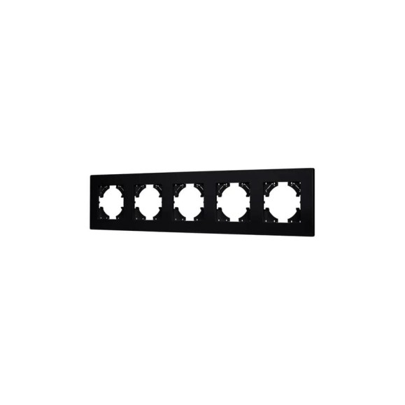 Рамка пластиковая Arlight FRM-PERIO-PL-5-BK 1шт 0 049763 Рамка пластиковая Arlight FRM-PERIO-PL-5-BK 1шт 0 049763