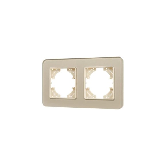 Рамка стеклянная Arlight FRM-OMALI-GS-2-GD 1шт 0 049695